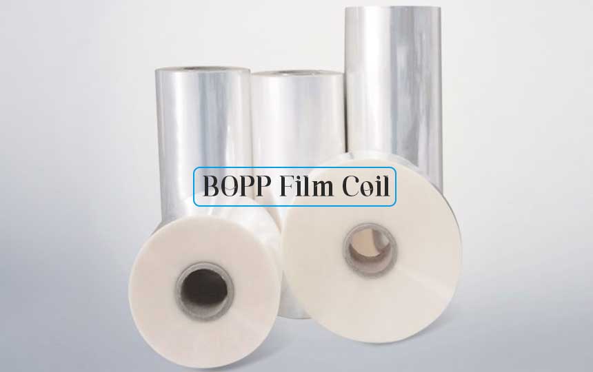 Bopp Film Coil | Gold Tear Tape Coil | Cellophane Wrapping Machine Packaging Materials