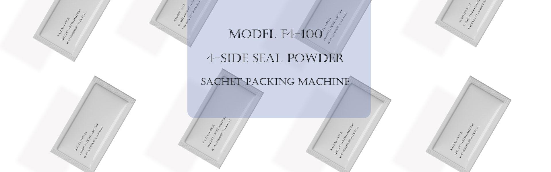 Solution-Pack | 4-Side Seal Powder Sachet Packing Machine | Sachet Packing Machine | Powder Sachet Packing Machine | Powder Sachet Filling Machine