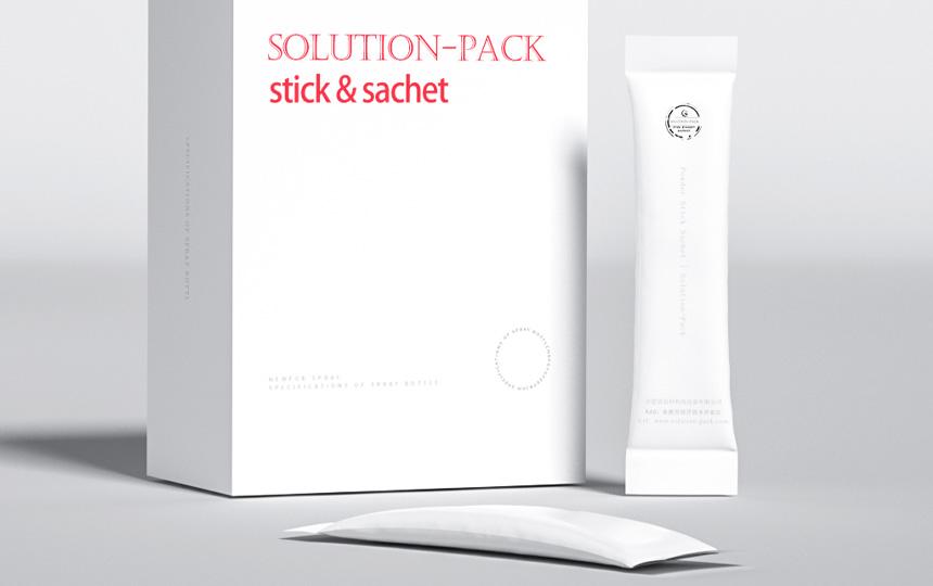 Solution-Pack | Low Cost | Center-Seal Powder Stick Sachet Packing Machine | Back Seal Bag | Powder Stick | Powder Sachet | Pillow Bag