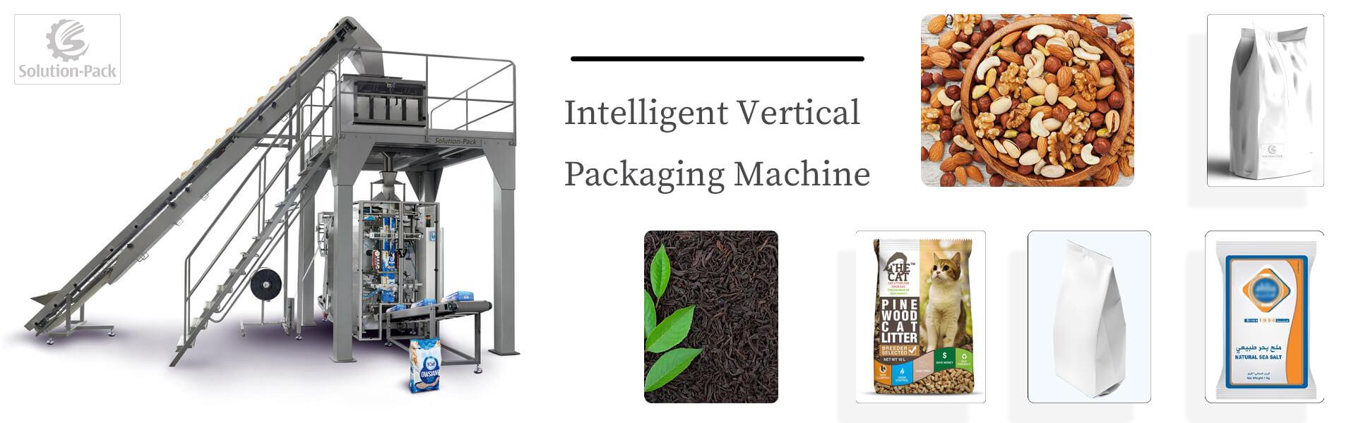 Solution-Pack | VSP520L Vertical Form Fill Seal Machine / Middle Banner