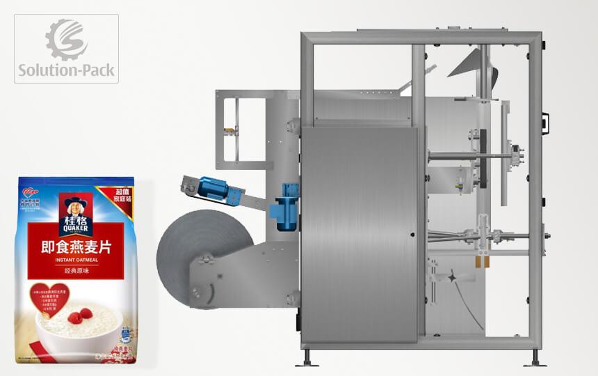 Solution-Pack | Model VSP780L vertical form fill seal machine packaging solution | Main Machine View