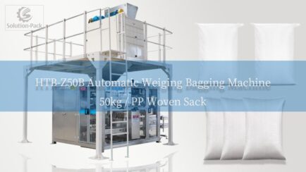 HTB-Z50B Automatic Weighing Bagging Machine Unit | Bagging Stitching Machine | 50KG Packaging Machine
