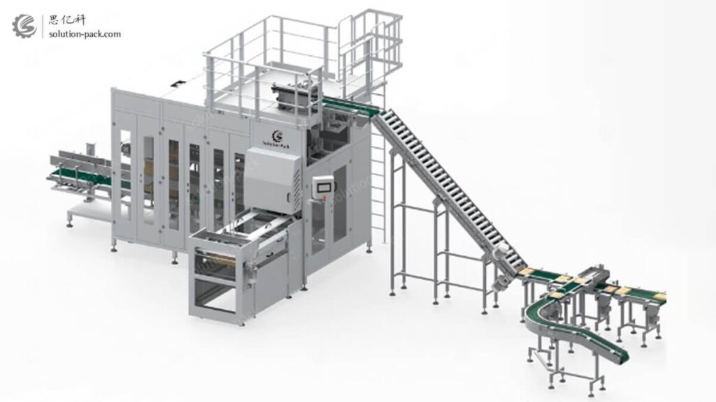 Solution-Pack | Automatic Refined Sugar Packing Machine Solution | Automatic Bag-in-Bag Secondary Packaging System