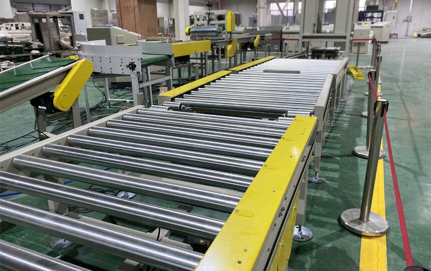 HTB-Z50BS Automatic Weighing Bagging Palletizing Machine Production Line Conveyor Line | Solution-Pack | Weighing Bagging Machine | Bagging Palletizing Machine | PP Woven Bag Packing Palletizing Production Line