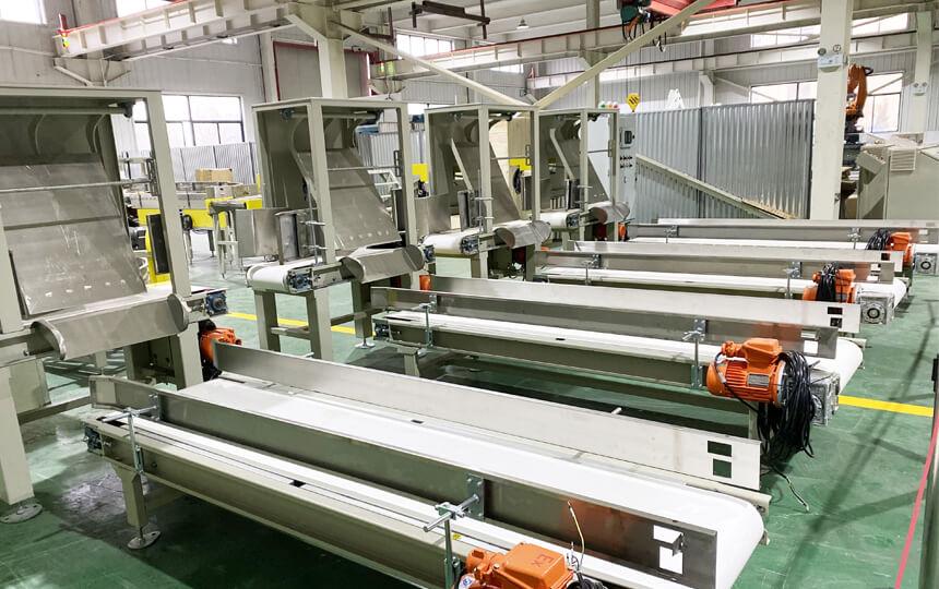 Solution-Pack | Intelligent Industrial Packaging Palletizing Solution Factory Installation Warehouse-1 | Automatic Bagging Palletizing Machine | Manual Bagging Palletizing Machine | Bagging Machine