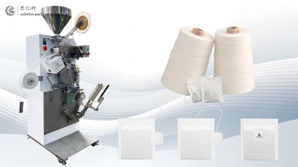 Solution-Pack | High-Speed Naked Tea Bag Packing Machine | Filter Paper Teabag Packing Machine