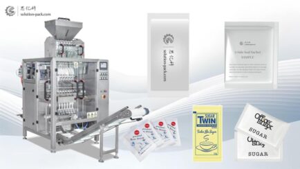 Solution-Pack | Multi-Lane Granule Sachet Packing Machine | 3-Side Seal Sachet Packing Machine | Economic Sachet Machine