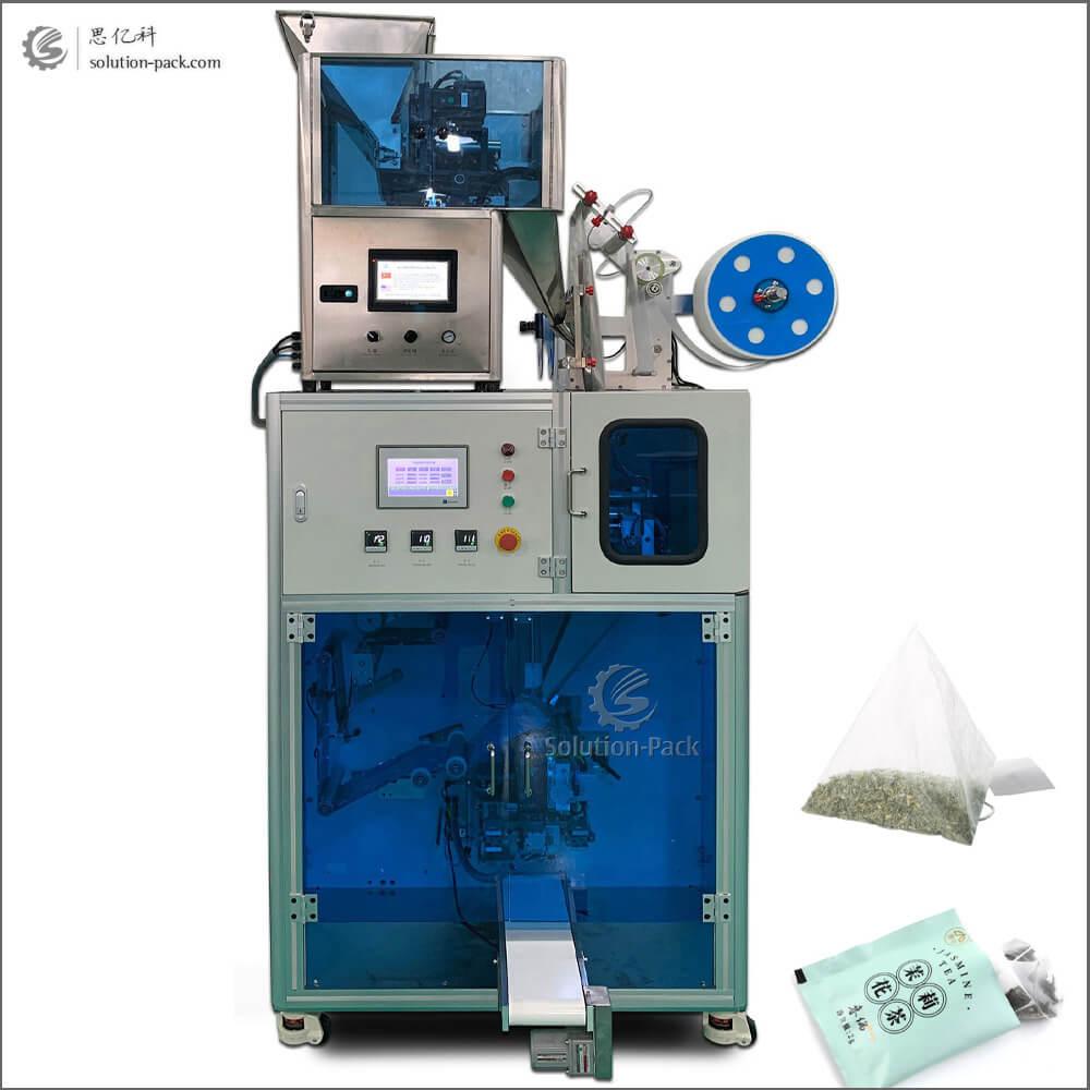 Pyramid Teabag Packing Machine | Teabag Packaging Machine | Solution-Pack