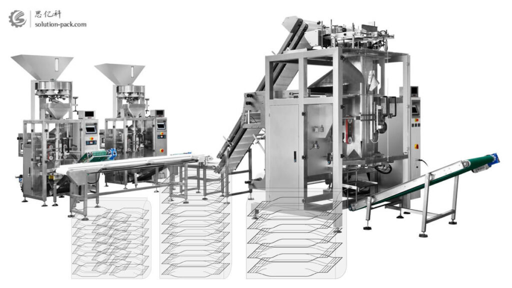 Automatic Pillow-Type Bag Vertical Packaging Machine Equipment | Solution-Pack | VFFS Packaging Machine