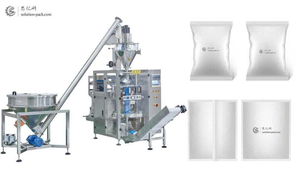 Automatic Pillow-Type Bag Vertical Packaging Machine Equipment | Solution-Pack | VFFS Packaging Machine