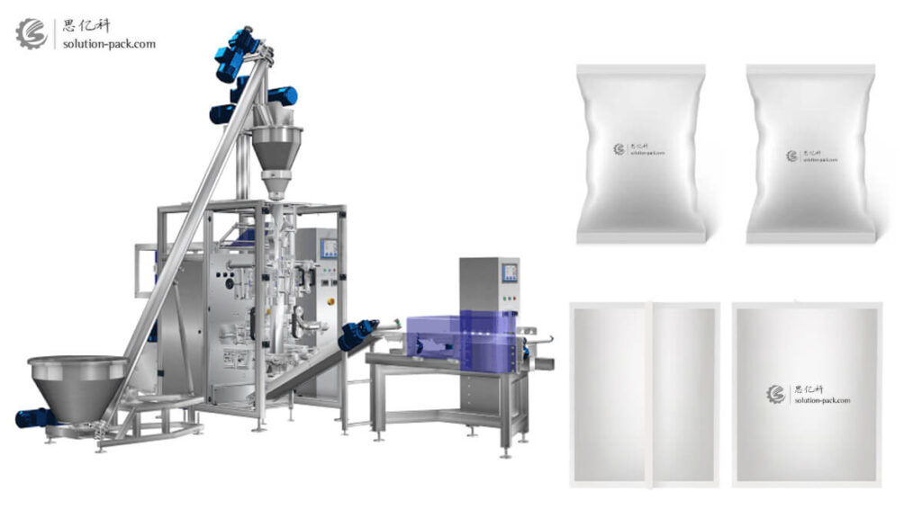 Automatic Pillow-Type Bag Vertical Packaging Machine Equipment | Solution-Pack | VFFS Packaging Machine