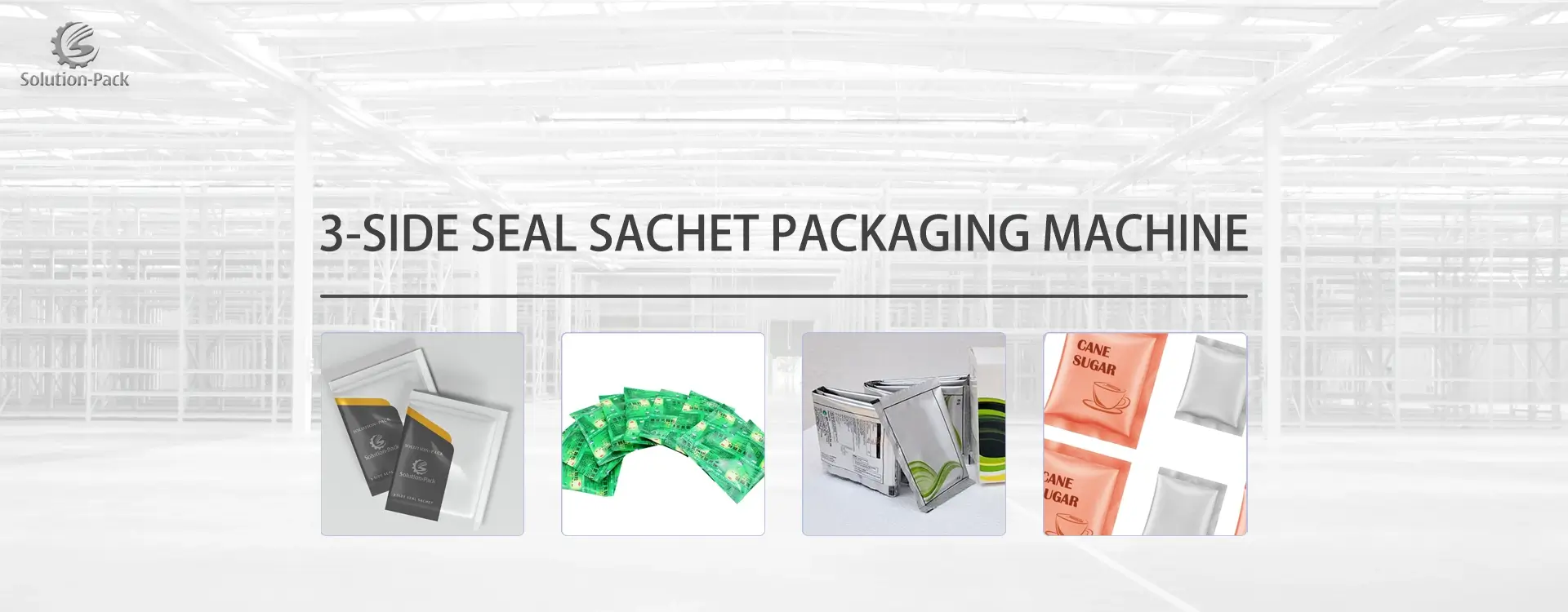 Premium Automatic 3-Side Seal Sachet Packaging Machine Solutions Heading Banner Picture