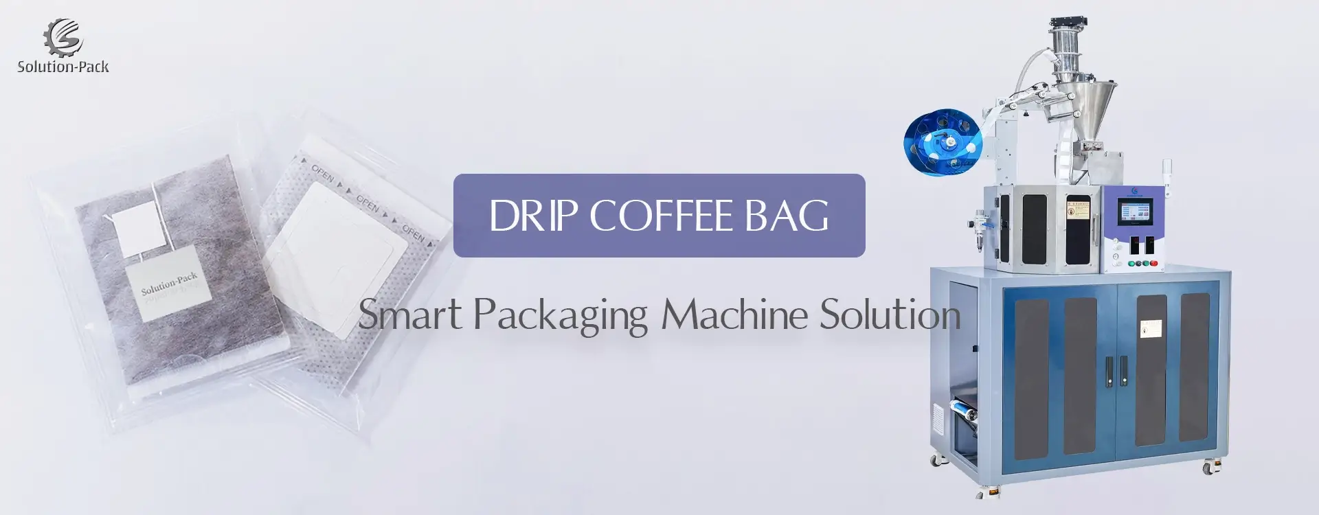Drip Coffee Bag Packaging Machine | Solution-Pack