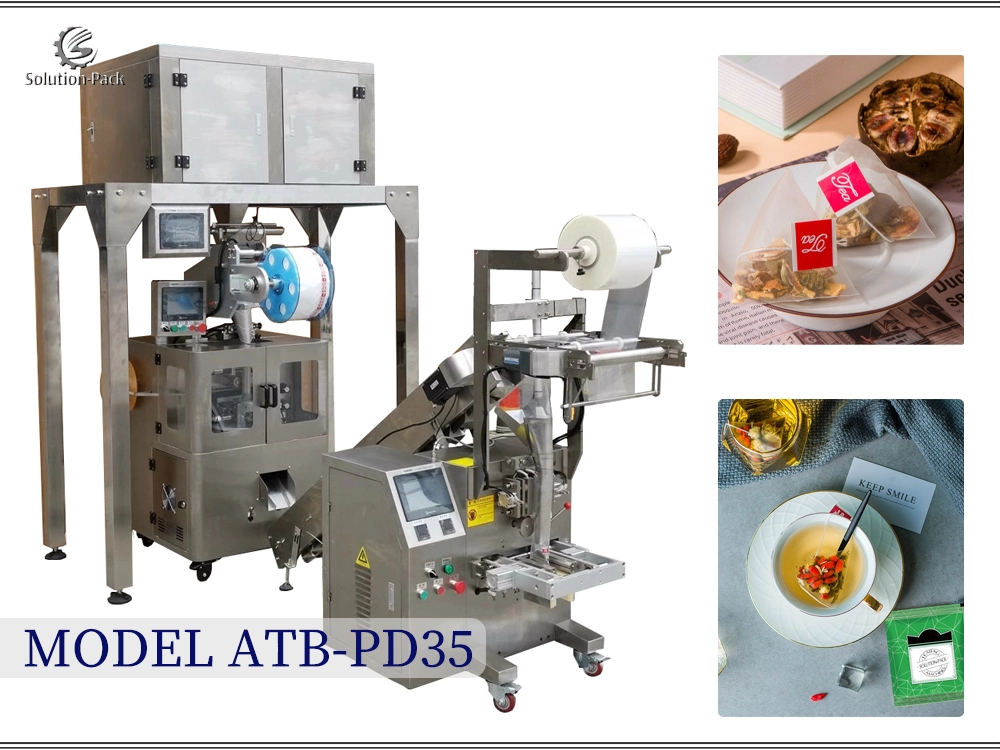 ATB-PD35 Pyramid Teabag Packaging Machine | Solution-Pack
