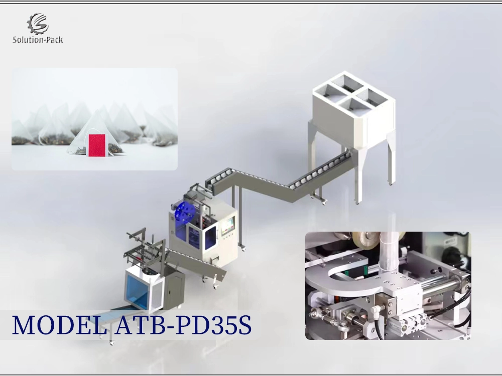 ATB-PD35S Pyramid Teabag Packaging Machine | Solution-Pack