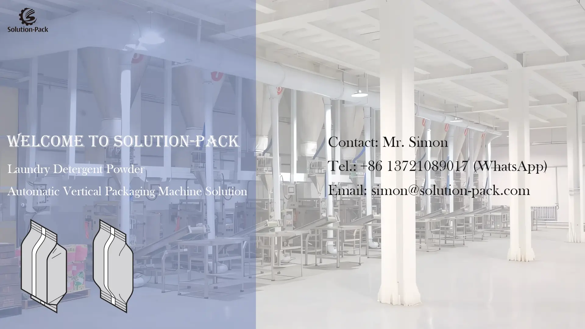 Laundry Detergent Powder Packaging Machine Solution | Washing Powder Packing Machine Solution | Bottom Banner Picture | Solution-Pack