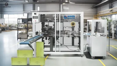 Tea Box Cellophane Wrapping Machine