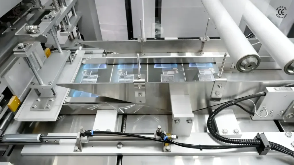 Teabox Cellophane Wrapping Machine | Model CP480 | Box Wrapping Machine | Detailed Machine View