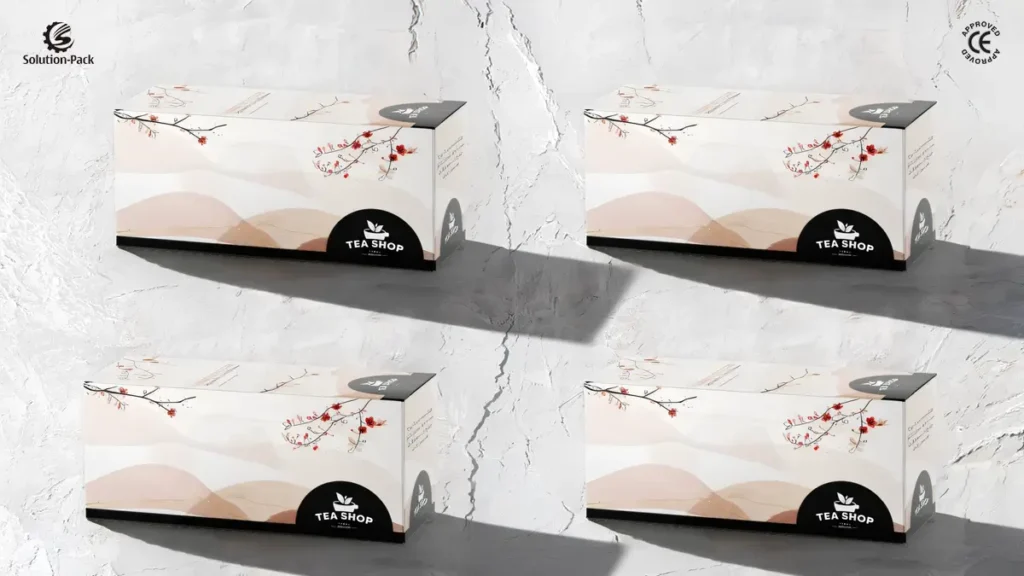 Teabox Cellophane Wrapping Machine | Model CP480 | Box Wrapping Machine | Teabox Samples View