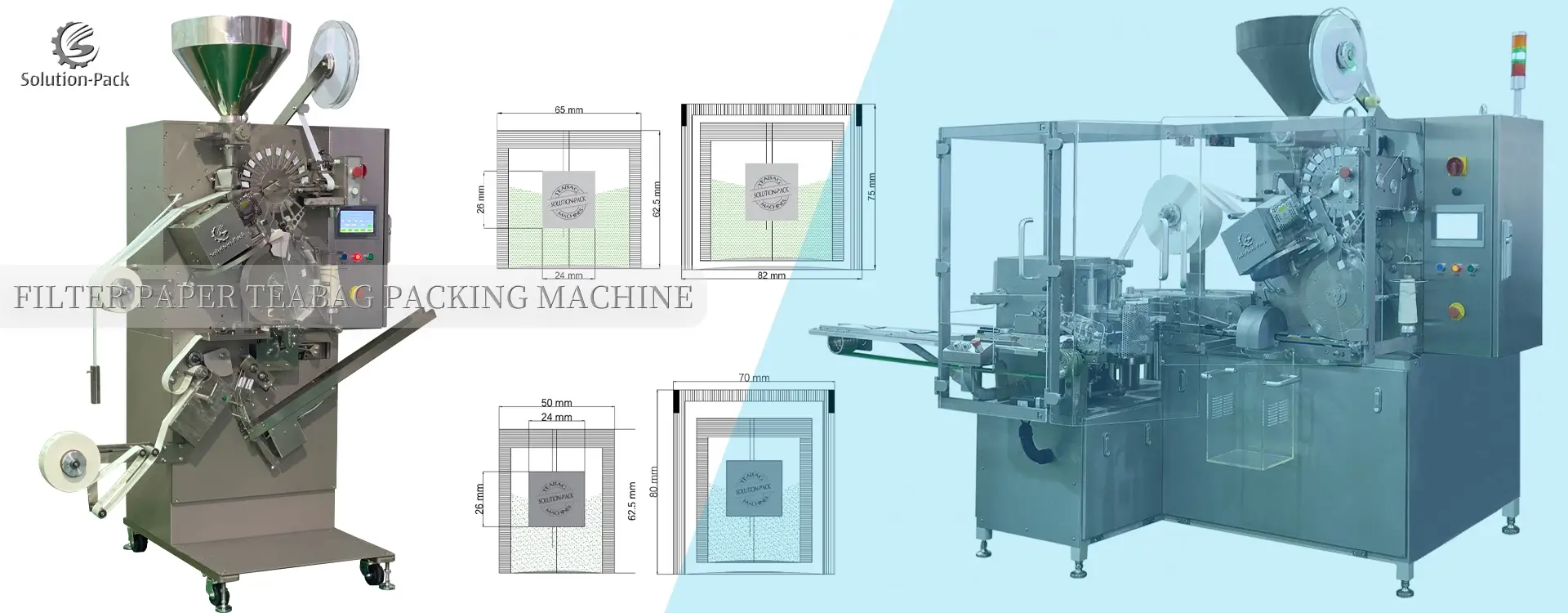 Filter Paper Teabag Packing Machine | Solution-Pack