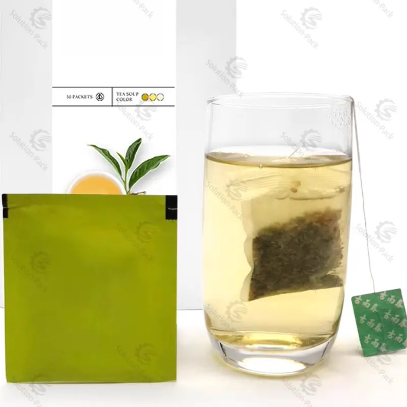 MODEL ATB-C10 | Filter Paper Teabag Packaging Machine 7 Foil Wrapped Filter Ppaer Teabag Samples 4
