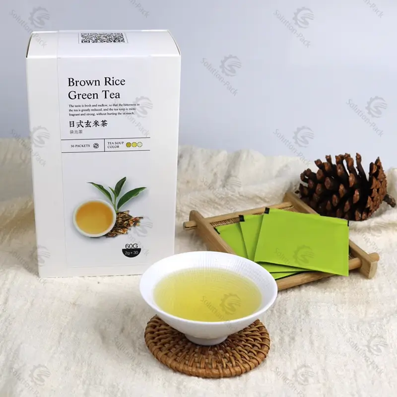 MODEL ATB-C10 | Filter Paper Teabag Packaging Machine 8 Foil Wrapped Filter Ppaer Teabag Samples 5