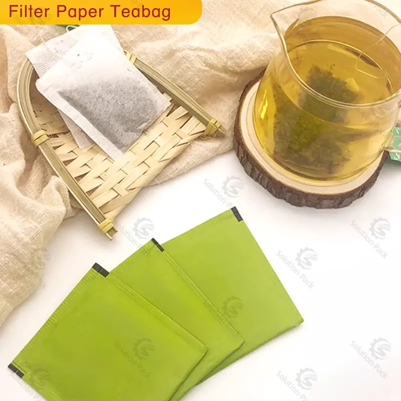 MODEL ATB-C10 | Filter Paper Teabag Packaging Machine 9 Foil Wrapped Filter Ppaer Teabag Samples 6