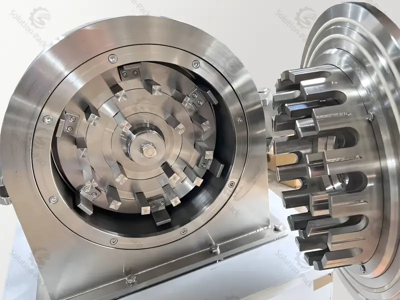 Tea Leaf Universal Grinding Machine | Inside Machine Details | Solution-Pack