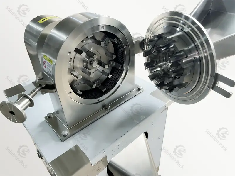 Tea Leaf Universal Grinding Machine | Tea Leaf Crushing System | Solution-Pack