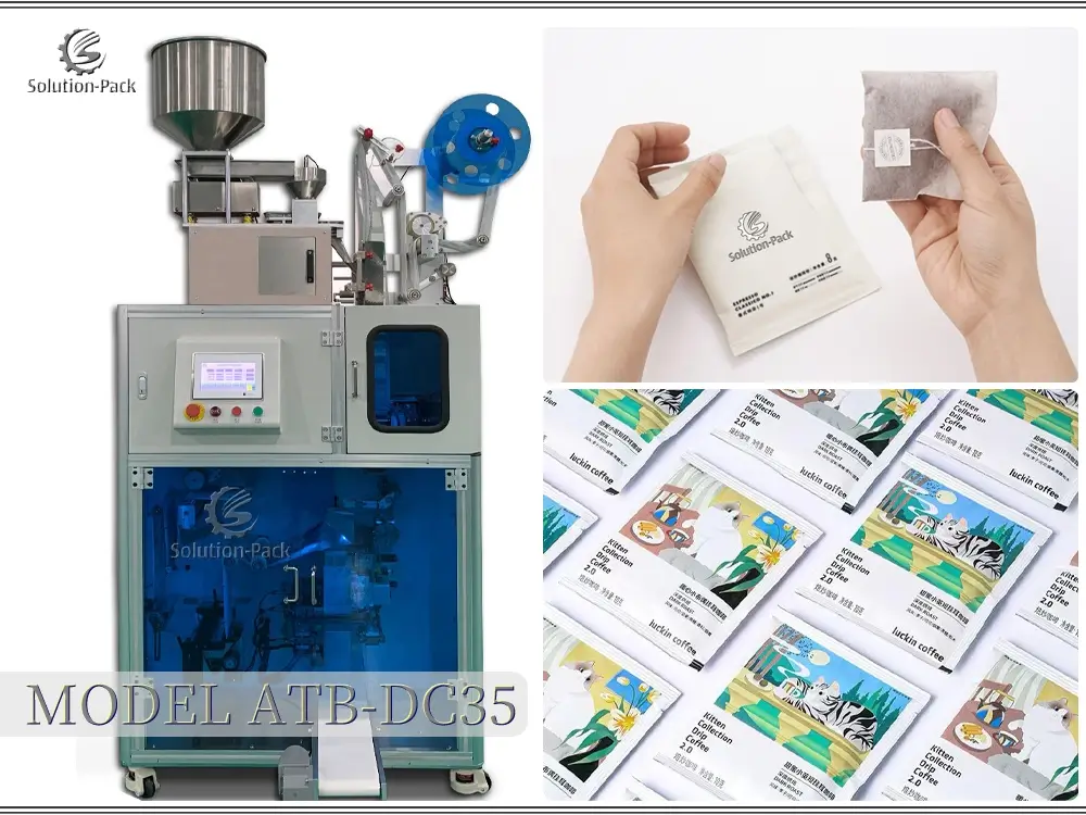 ATB-DC35 Drip Coffee Bag Packaging Machine | Solution-Pack