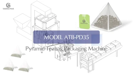 Model ATB-PD35 Pyramid Teabag Packaging Machine | Solution-Pack