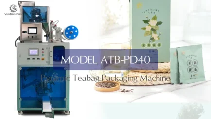 Model ATB-PD40 Vertical Pyramid Teabag Packaging Machine | Solution-Pack