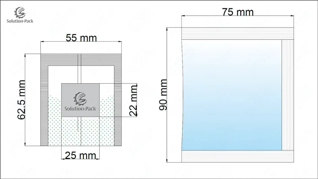 ATB-S1 Filter Paper Teabag Size