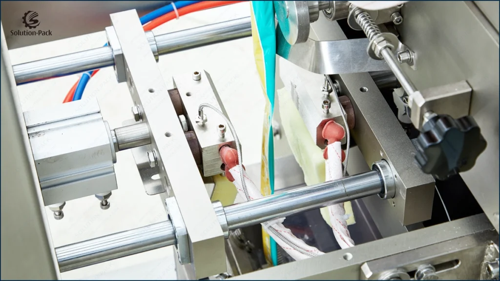 Model FB-100 Automatic Powder Sachet Packaging Machine Unit Machine Detail View Picture-2 | Solution-Pack