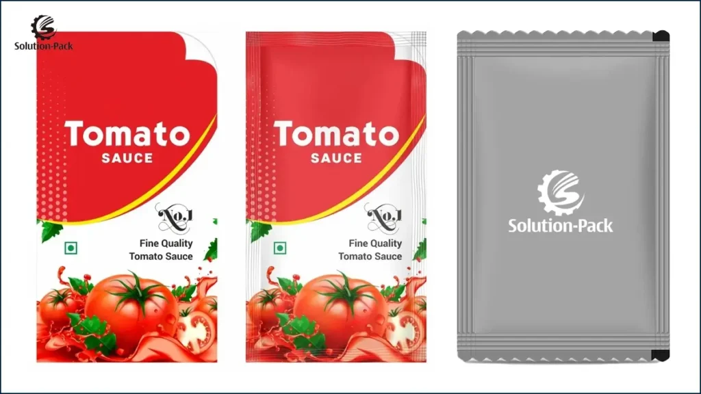 Model ML-Y4 Automatic High-Speed Multi-Track Liquid 4-Side Seal Sachet Packaging Machine Unit Sample Sachet Picture-2 | Solution-Pack