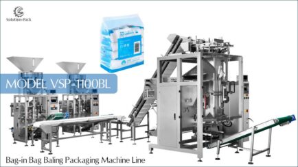 Model VSP-1100BL Automatic Bag-in-Bag Baling Packaging Machine Line | Solution-Pack (Featured Picture)
