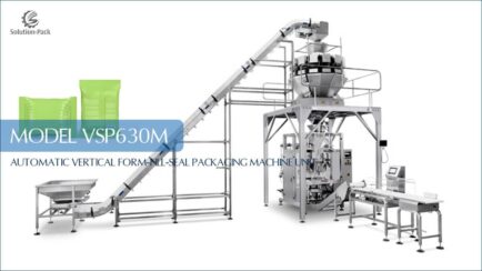 Model VSP630M Automatic Vertical Packaging Machine Unit | Solution-Pack (Featured Picture)