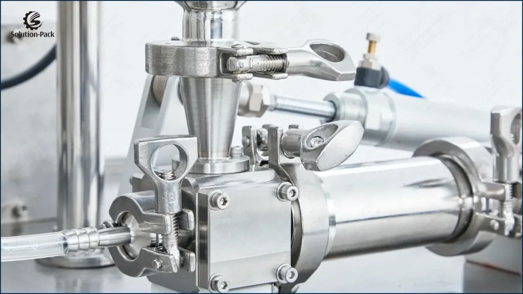 Model Y3-100 Automatic Liquid 3-Side Seal  Sachet Packaging Machine Unit Machine Detail View-2 | Solution-Pack