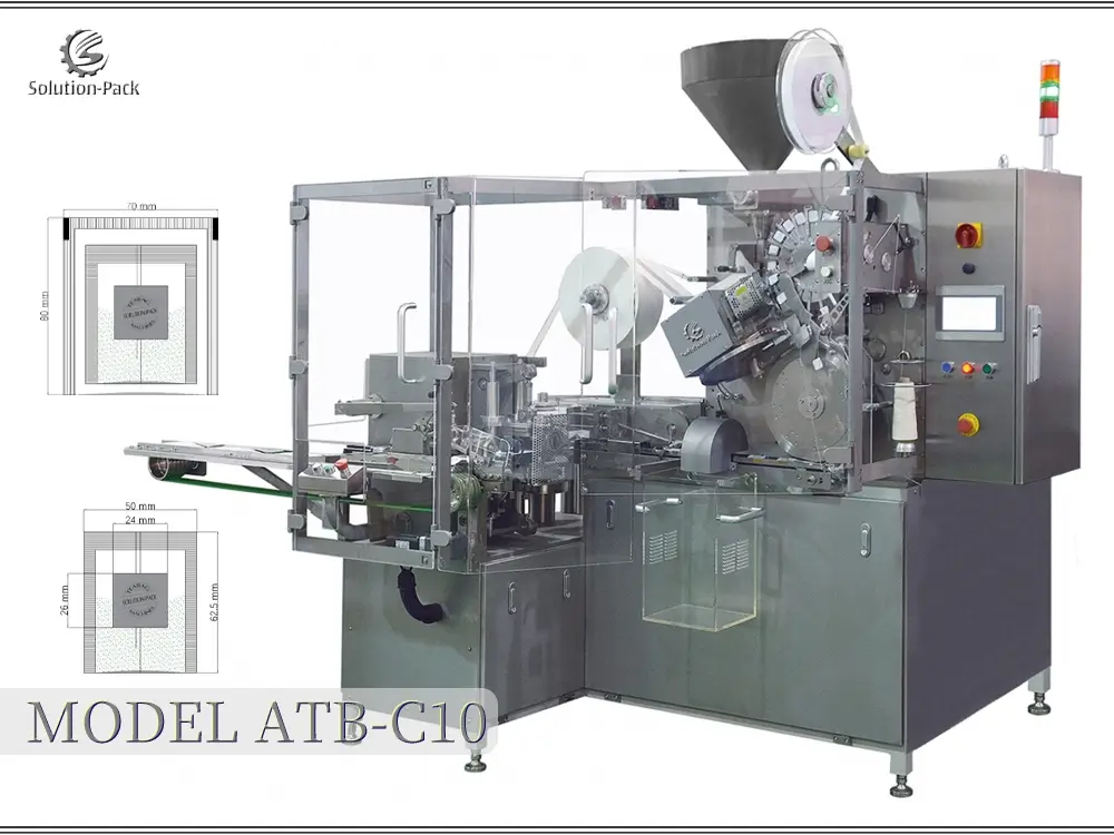 Filter Paper Teabag Packaging Machine | Model ATB-C6