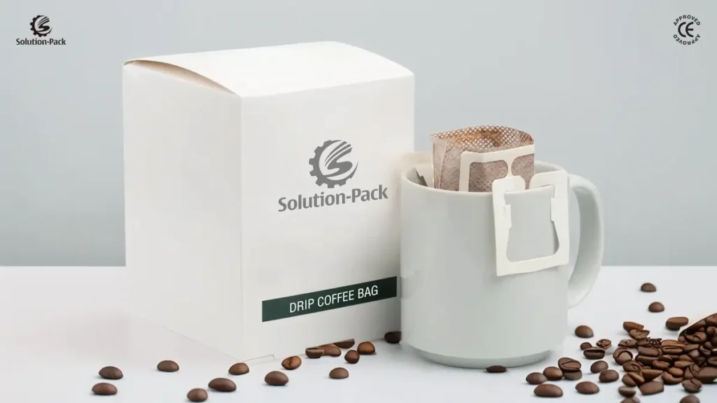 Cheapest Drip Coffee Bag Packaging Machine | Model ATB-DC30E | Drip Bag Coffee Machine | Featured Sample Pictures