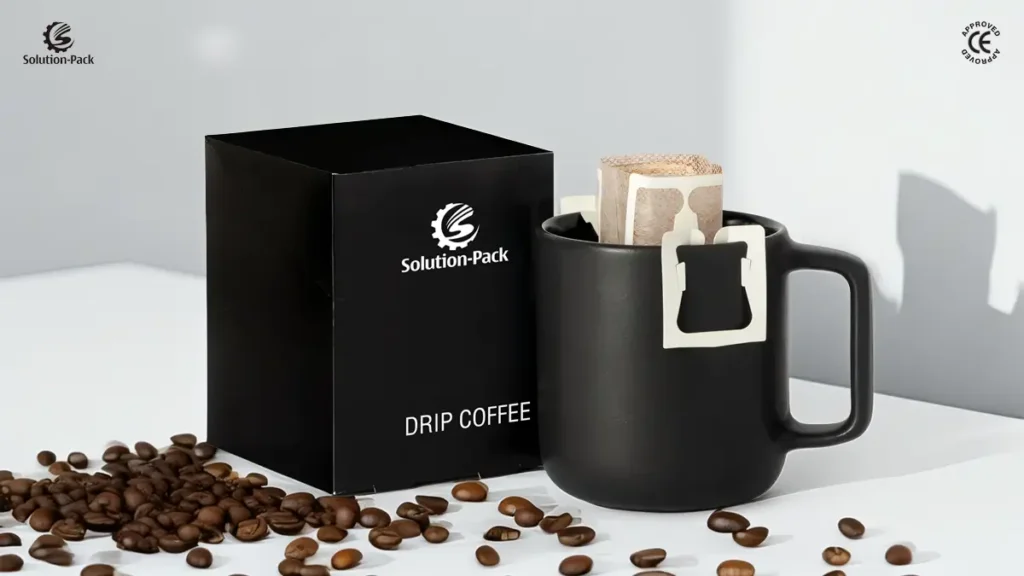 Cheapest Drip Coffee Bag Packaging Machine | Model ATB-DC30E | Drip Bag Coffee Machine | Featured Sample Pictures