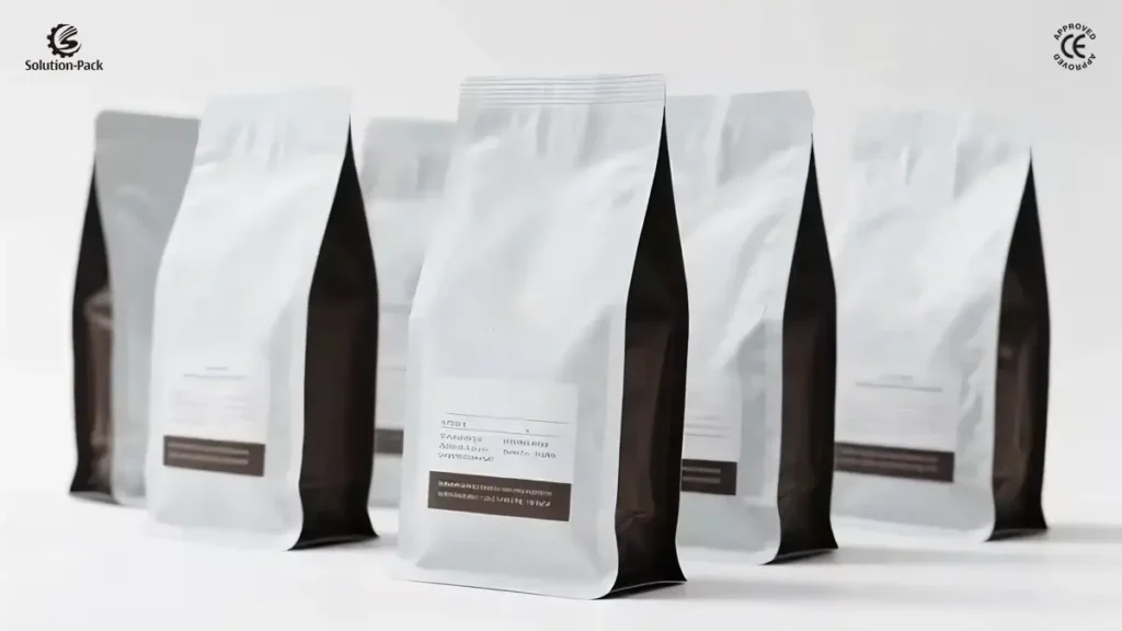 Newest Automatic pound coffee bag packaging machine | Model ATB-DP | Solution-Pack | Coffee Bags