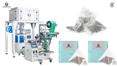 MODEL ATB-PD35 | PYRAMID TEABAG PACKAGING MACHINE