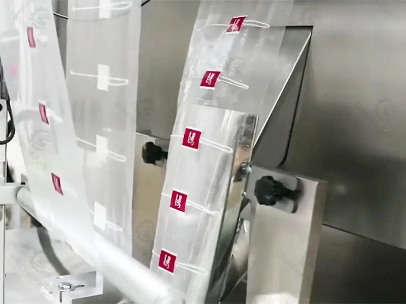 Solution-Pack | Pyramid Teabag Packaging Machine | Model ATB-PD35 | Inner Teabag Forming System