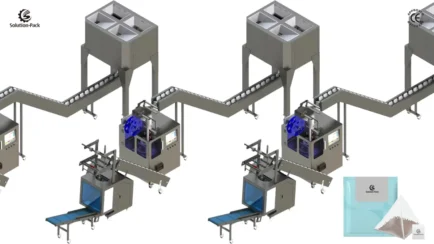 Economic Pyramid Teabag Packaging Machine | Model ATB-PD35S | Solution-Pack | Teabag Machine | Featured Machine Picture