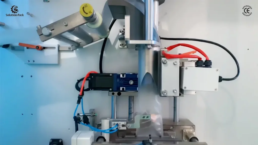 Vertical Pyramid Teabag Packaging Machine | Solution-Pack | Model ATB-PD40 | Outer Sachet Sealing System