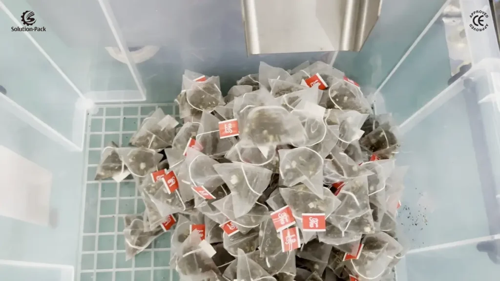 High-Speed Pyramid Teabag Packaging Machine | Model ATB-PD50 | Solution-Pack | Featured Machine Details
