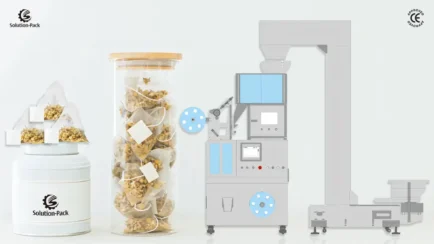 High-Speed Pyramid Teabag Packaging Machine | Model ATB-PD50 | Solution-Pack | Featured Machine Picture