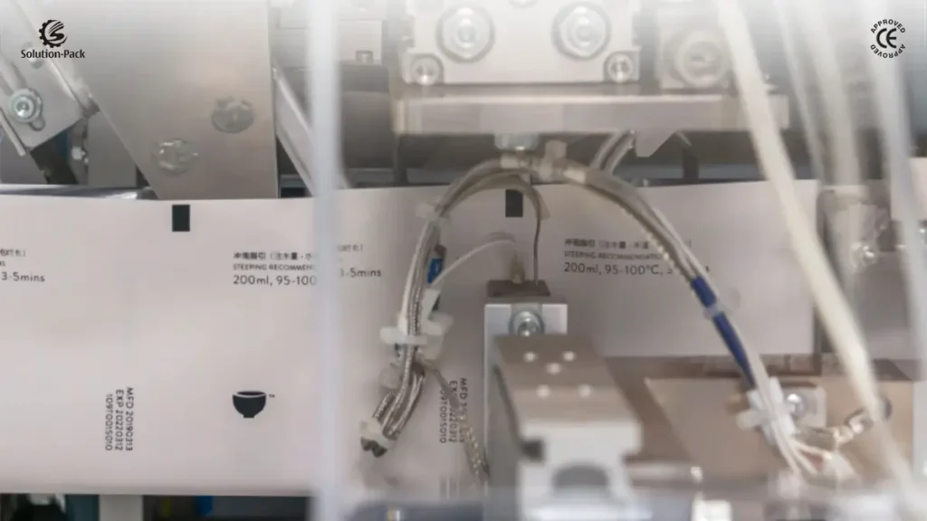 High-Speed Pyramid Teabag Packaging Machine | Model ATB-PD50X | Solution-Pack | Teabag Machine | Featured Machine Details