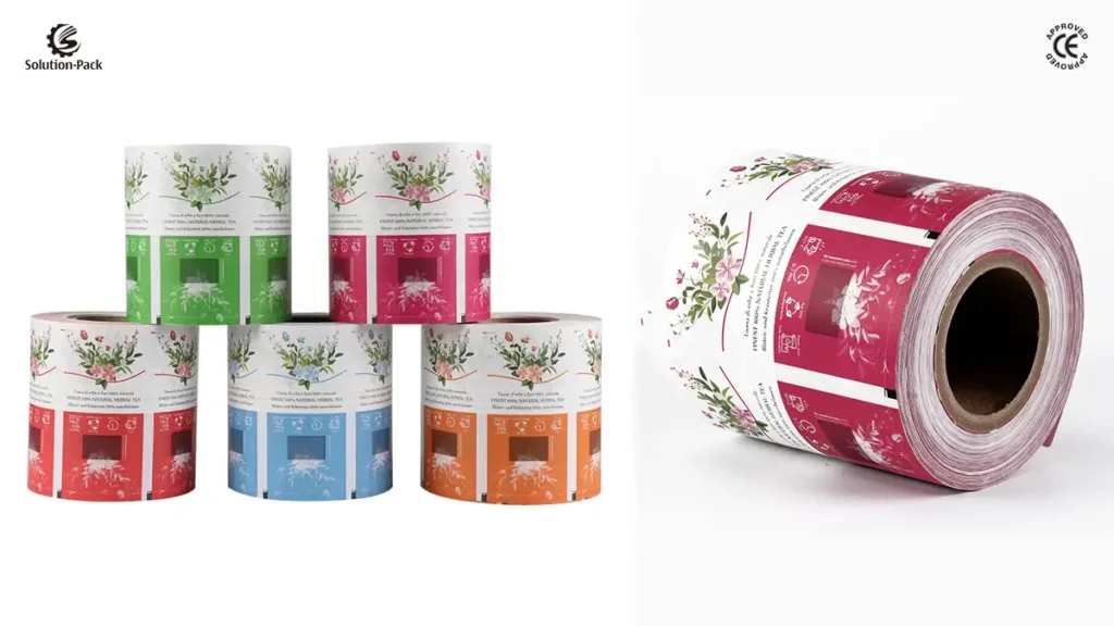 Economic Filter Paper Teabag Packaging Machine | Model ATB-S1 | Solution-Pack | Teabag Machine | Laminated Outer Sachet Film